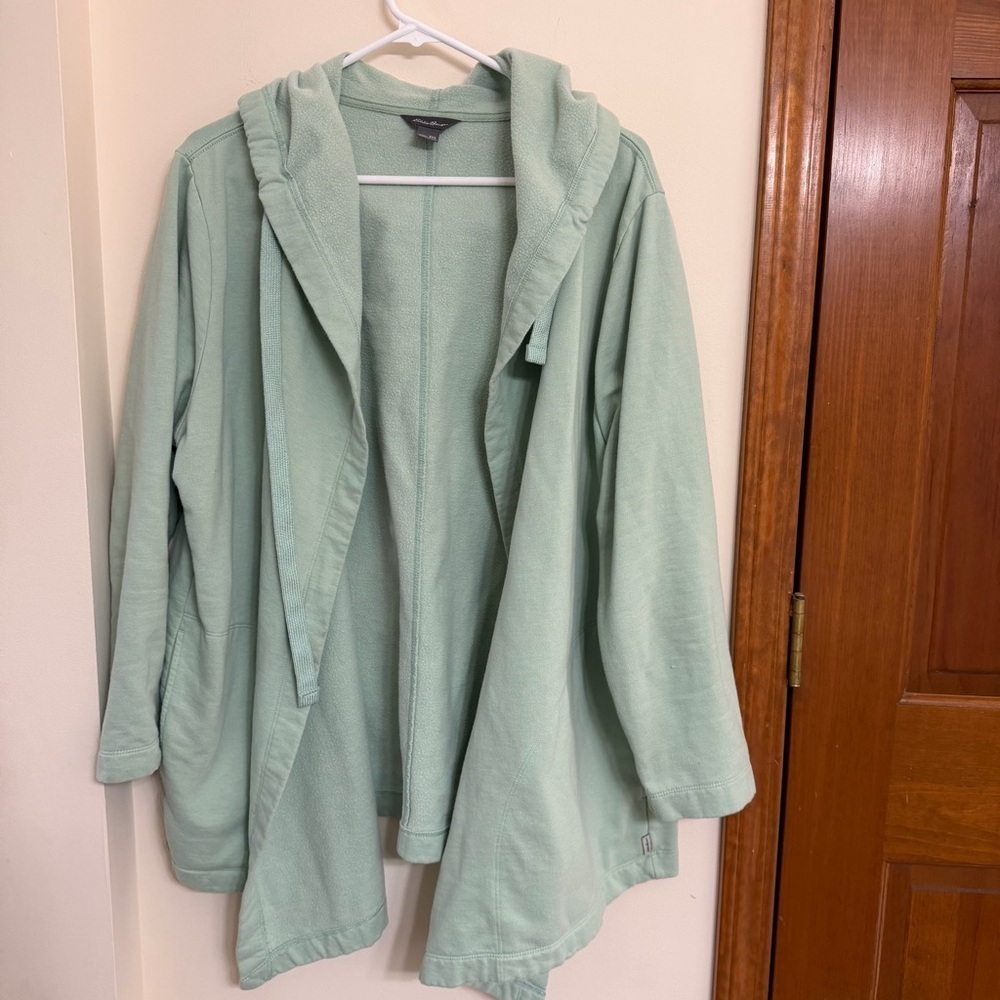 Eddie Bauer Light Green Camp Hoodie